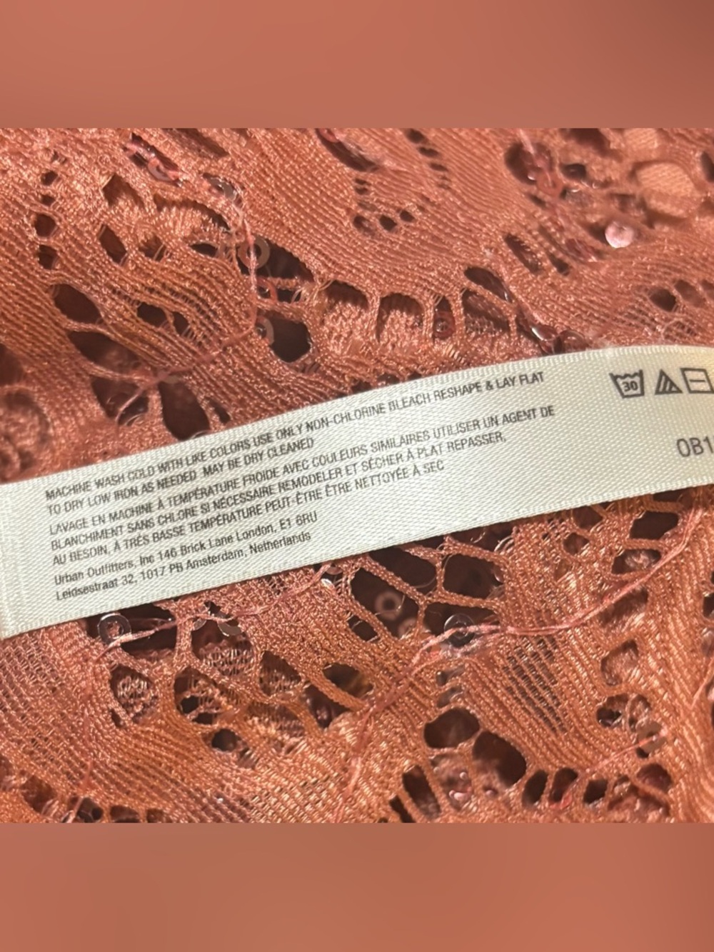 Free People Rose Lace Sequin Camisole - Picture 8 of 8
